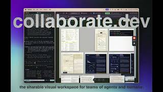 Shared Visual Desktop for Agents - collaborate.dev