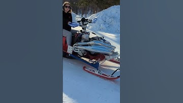 POLARIS ULTRA TRIPLE PIPES SNOWMOBILE