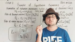 Examples of Equilibrium Constant Expression | 10th Class Chemistry