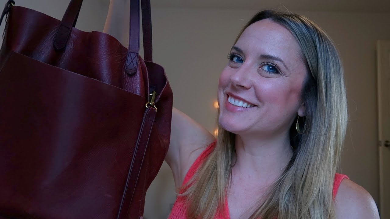 What's in My Bag  Madewell Medium Transport Tote 
