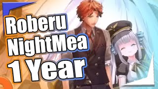 Roberu NightMea 3D shenanigans for their 1 year anniversary【Holostars EngSub】