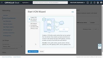 How to Create a VCN
