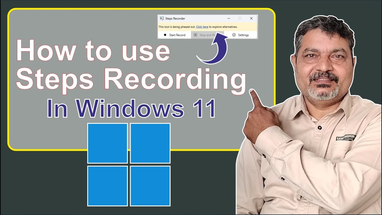 The Free Windows Program for Creating Tutorials and Help Documents | Steps Recorder | 