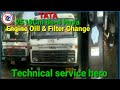 Tata 2518Cm Bs4-1618Cm Bs4 Hyva Tipper Track Engine Oil And Oil Filter Fuel Filter Air Filter Change