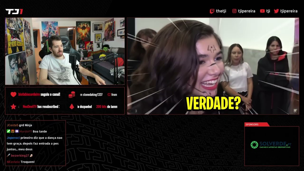 TJI REAGE A CANTADAS ENFADONHAS 