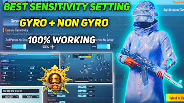 New Update 1.8.0 !! Best Sensitivity CODE+ Control Setting PUBG Mobile | BGMI After Update 1.8.0