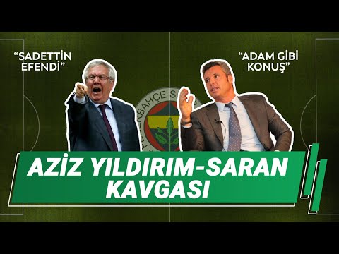 Aziz Yıldırım - Sadettin Saran Kavgası