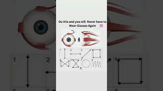 Useful eye exercises to improve your eyesight 👀