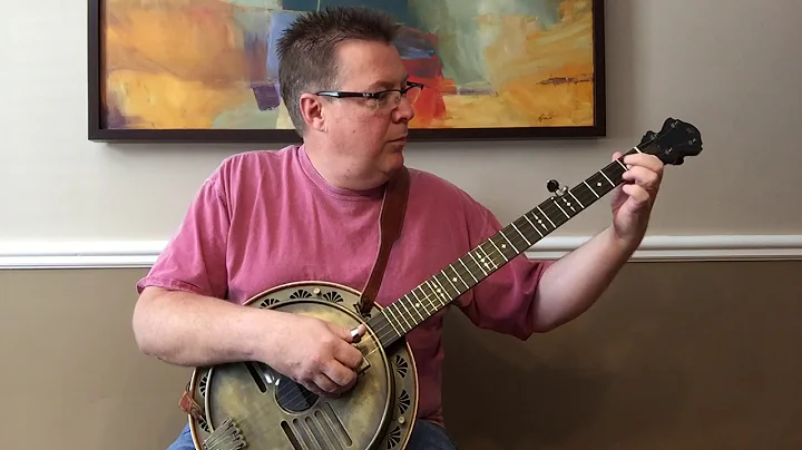 Nedski tries out the Rickard Banjos Resophonic Banjo