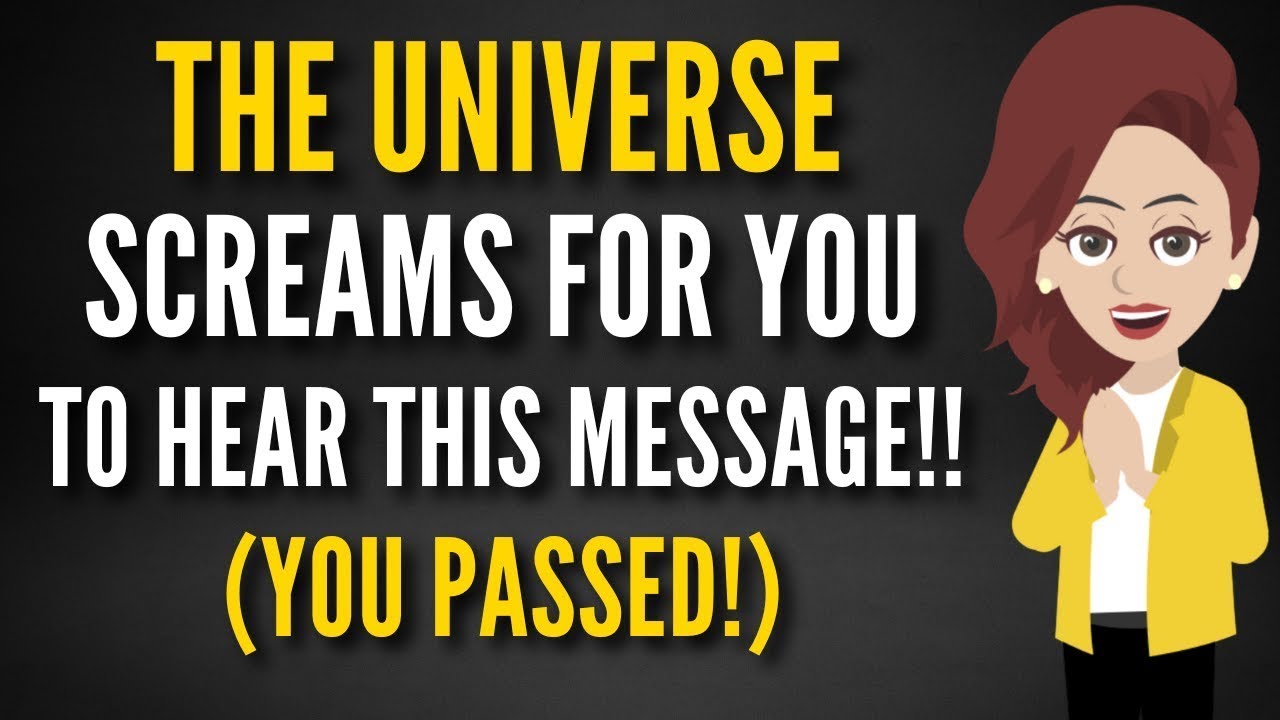 THE UNIVERSE SCREAMS FOR YOU TO HEAR THIS MESSAGE!! (YOU PASSED!) Abraham Hicks 2026
