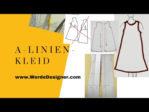 Video: Wie Man Ein Kleid In A-Linie Näht