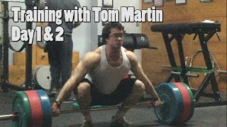 Training with Tom Martin - 202.5kg/446lbs Bench Press