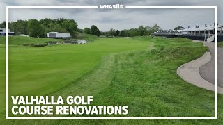 Over 1 million square-feet of green has been replaced at Valhalla ahead of the PGA Championship