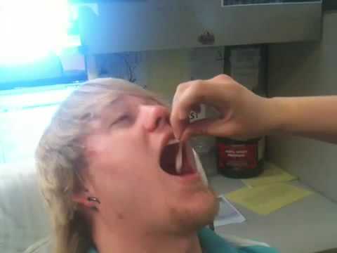 James Macklin Eating Majory Stewart Baxter the fish