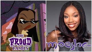 The Proud Family and Moesha's Bizarre Connection! | Doovi