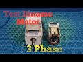 Pengetesan Dinamo Motor Gearbox Three Phase Menggunakan Inverter
