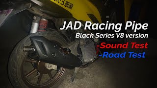 JAD Racing Power Pipe | Black Series V8 Version | Honda Click 150