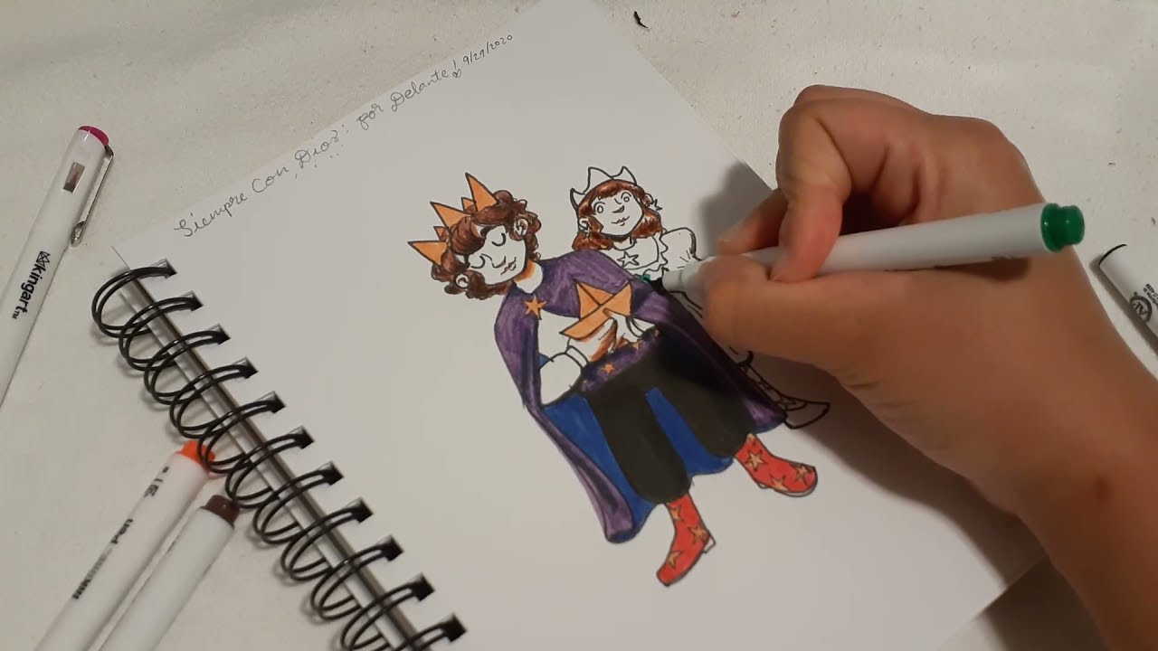 King Art Inkline Brush Pen Demo & Review