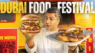 Trying Dubai's BEST Burger at Food Festival 2024!