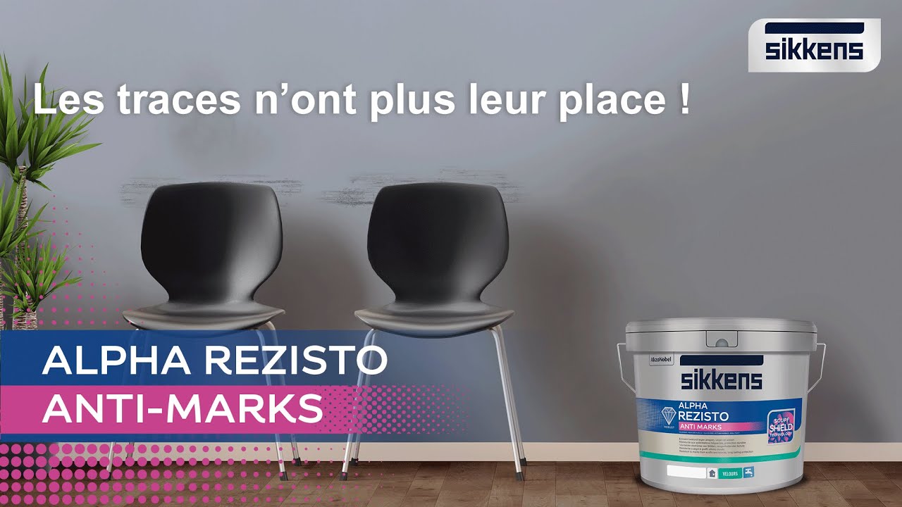 SIKKENS ARTISANS - Peinture mate murs et plafonds intérieurs - blanc - pot  de 5 l