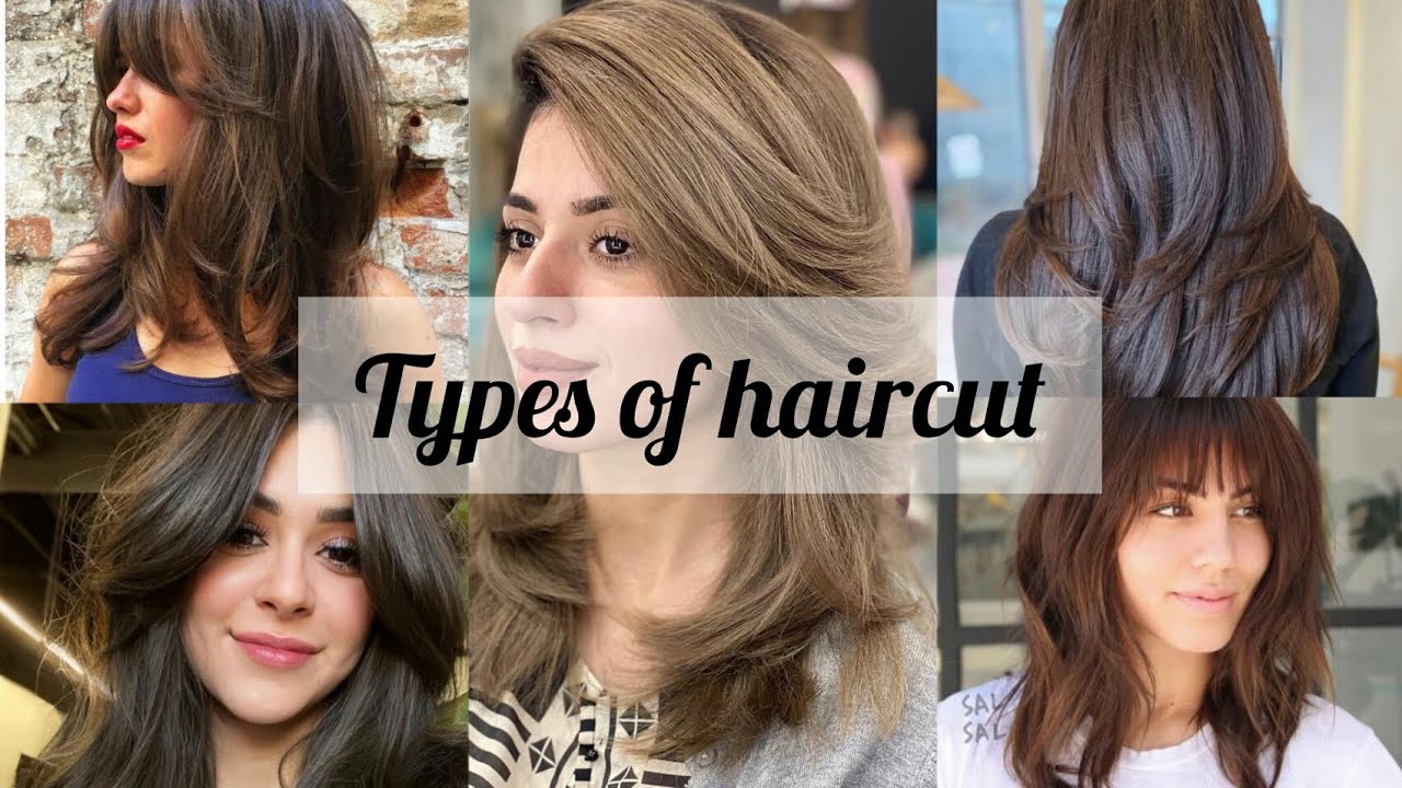 Types of girls haircut haircut with name styling zone YouTube