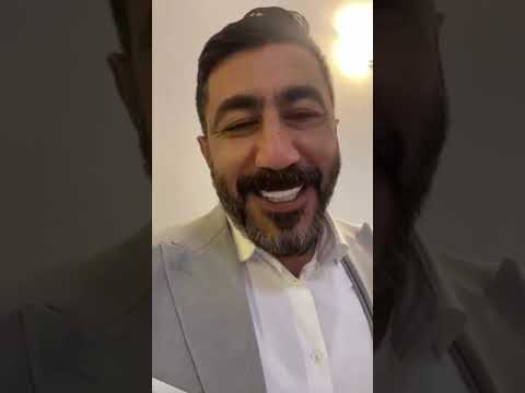 بطاقة شكر للفنان السوري رائد مشرف على الترحيب بالدكتور حمادي سمكو في الإمارات العربية المتحدة