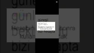 Son. Defa Birşeyler Hissetmiştim Hayatta