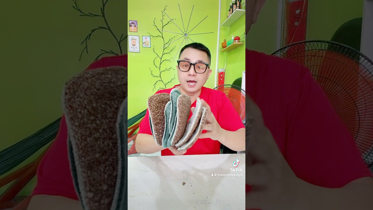 Miếng Nhấc Nồi Vải Dày Cách Nhiệt Chống Nóng, Xài Rất Bền