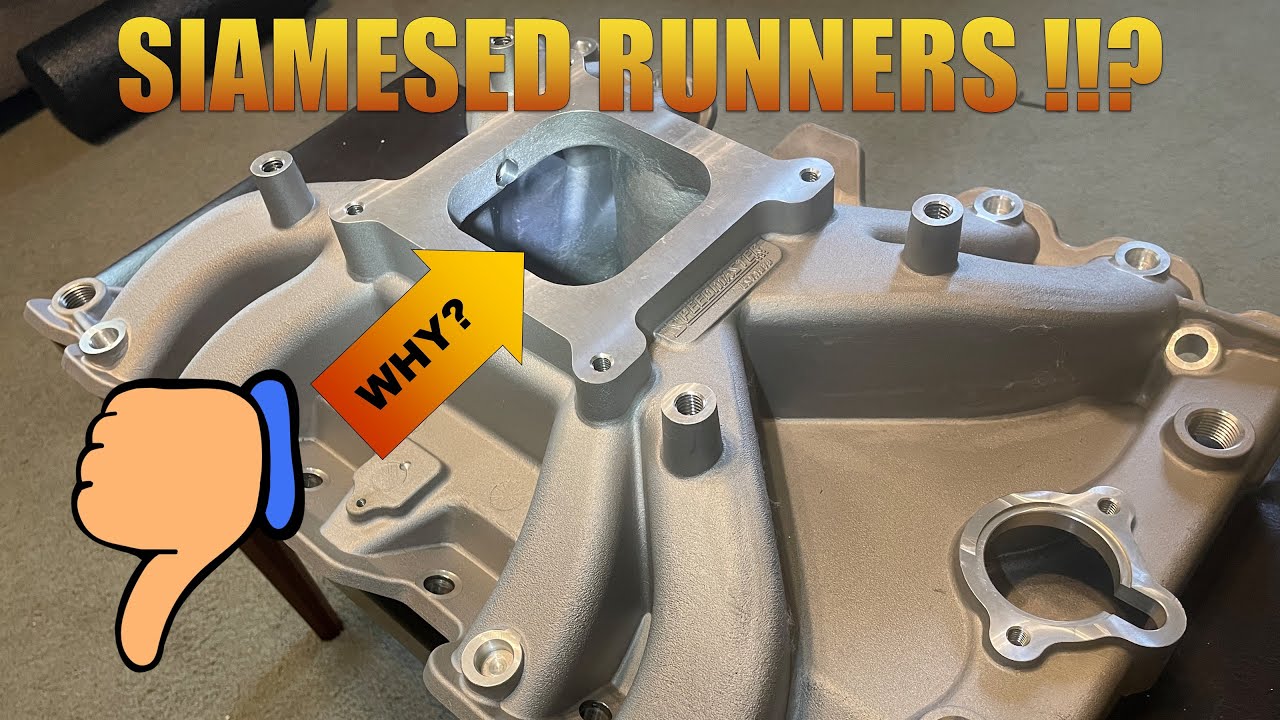 New Speedmaster Oldsmobile Single Plane Intake vs Torker YouTube