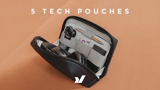 5 Tech Pouches To Organise Your Tech Gear  Bellroy Tech Kit, Peak Design Tech Pouch & More