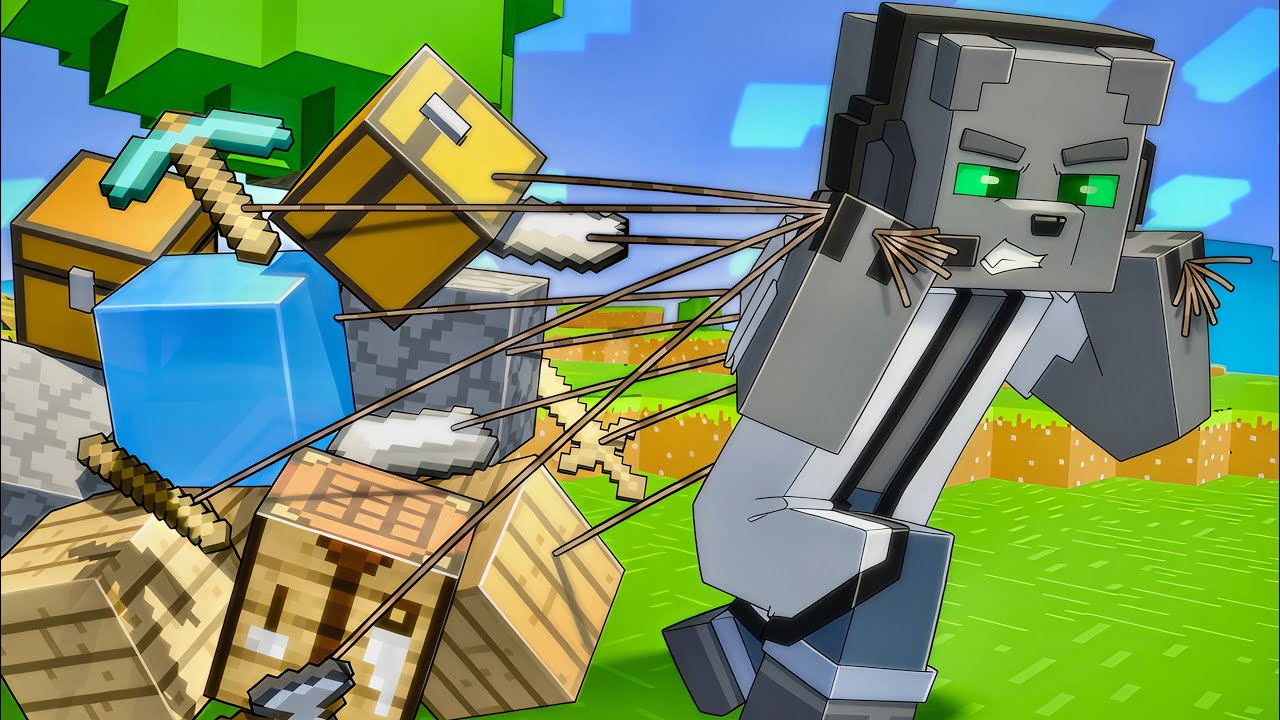 Me Paso Minecraft SIN INVENTARIO ❌ (IMPOSIBLE)