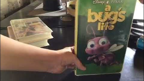 Lars’s DVD Time: My VHS Collection Part 1: Clamshells.