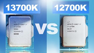 The IMPROVEMENTS and DOWNSIDES — Intel 13700K vs 12700K
