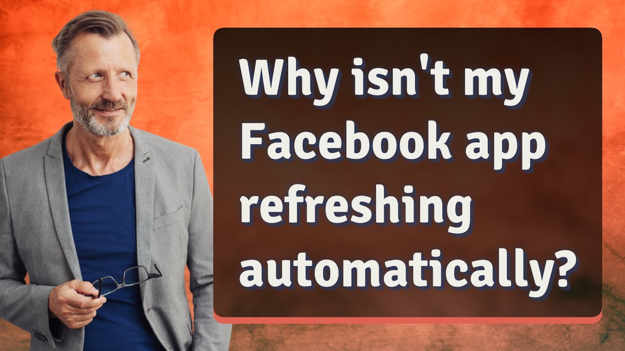 Why isn't my Facebook app refreshing automatically?