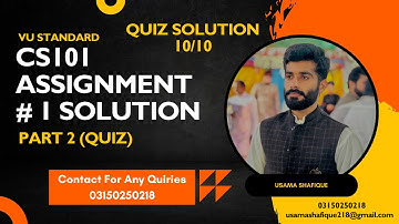 CS101 Assignment 1 – Part 2 | DigiSkills Week 3 Quiz Solutions