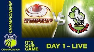 🔴 LIVE Leeward Islands v Guyana - Day 1 | West Indies Championship 2024 | Wednesday 14th February