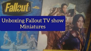 Fallout TV show miniatures unboxing