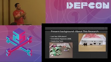 DEF CON 25 Car Hacking Village - Weston Hecker - Grand Theft Radio Stopping SDR Relay Attacks
