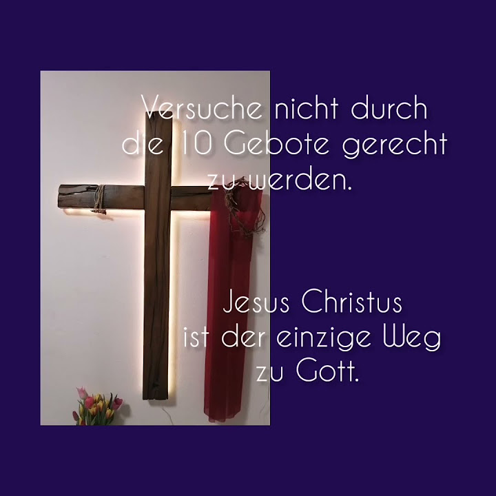 Gottes Gebote zeigen dir deine Schuld und wer 1 Gebot gebrochen hat, hat alle gebrochen. 🇮🇱🕊️