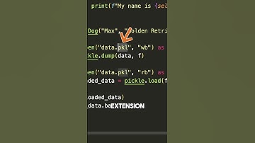 Python Functions: The Pickle Function