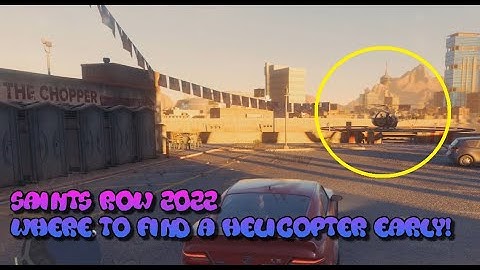 Saints Row 2022: Where To Find A Helicopter Early On! (Tips & Tricks)