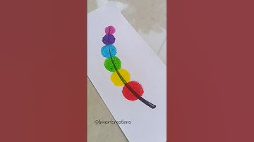 Rainbow feather drawing 🤯🪶🌈 #shorts #drawing #oilpastel #easy #diy #shortsvideo #paintingideas #art