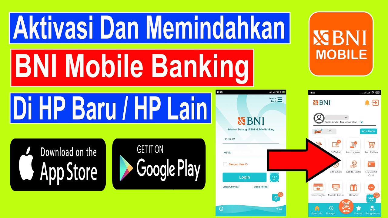 Cara Membeli Paket Data Di Bni Mobile Banking Youtube