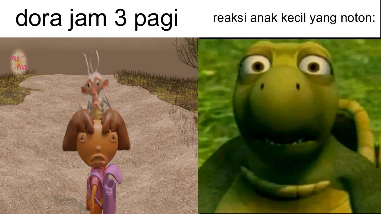 dora jam 3 pagi (MEME) YouTube