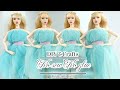 Easy doll clothes👑 no sew no glue |Lisa Barbie Doll