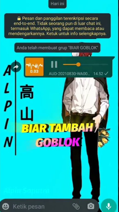 SEMANGAT MAIN HP NYA GK USAH NGERJAIN TUGAS BIAR TAMBAH GOBLOK