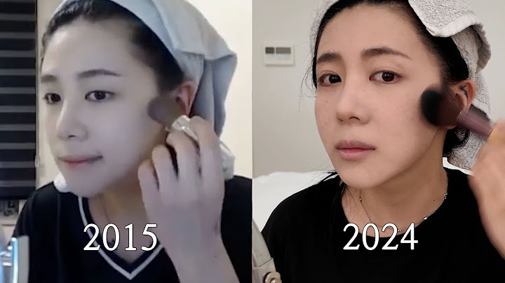 9년 전 내 메이크업 따라해보기