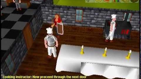 Runescape classic: Walking on Tutorial Island (part 1)