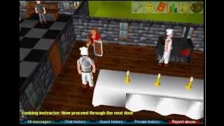 Runescape classic: Walking on Tutorial Island (part 1)