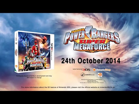 Power Rangers Super Megaforce 3DS trailer high pitch 2014